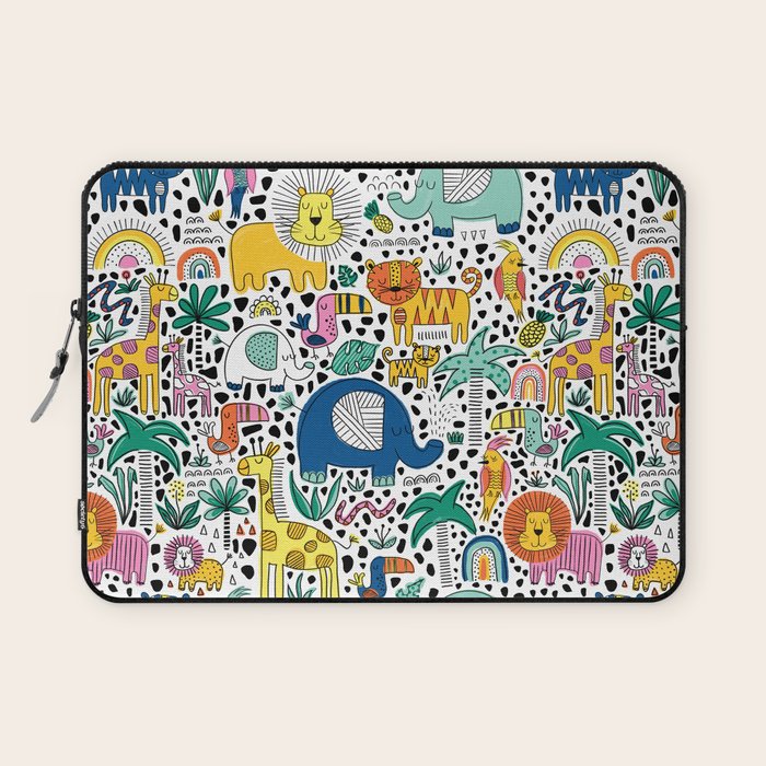 Safari Animals Laptop Sleeve Gallery Image 1