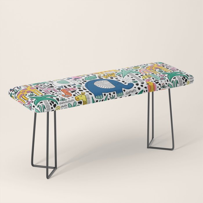 Safari Animals Bench Gallery Image 1