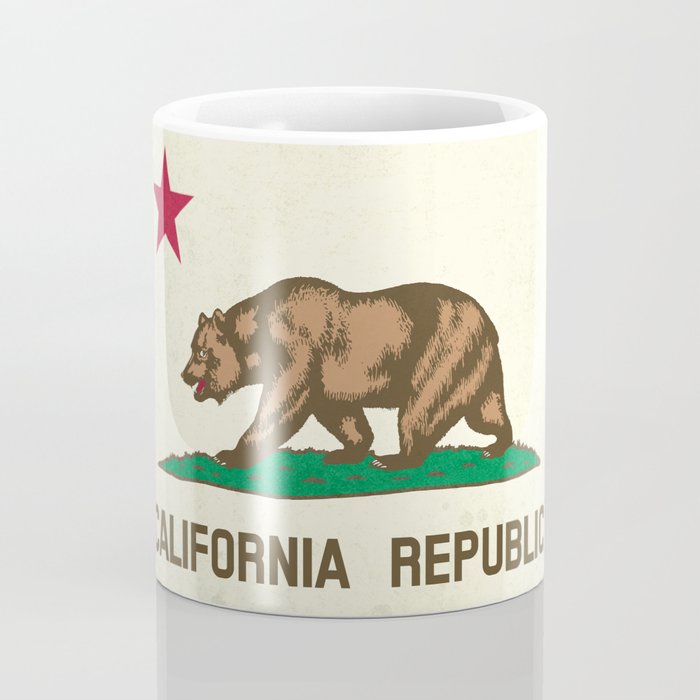 California Republic Flag Coffee Mug Gallery Image 4