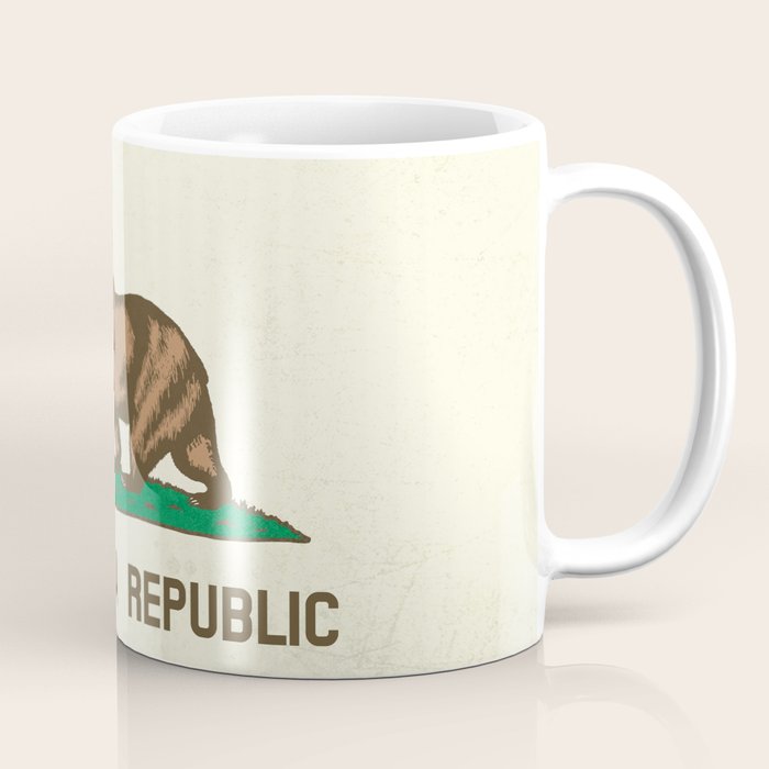 California Republic Flag Coffee Mug Gallery Image 1