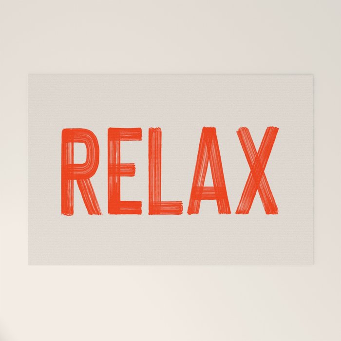 Relax Welcome Mat Gallery Image 1