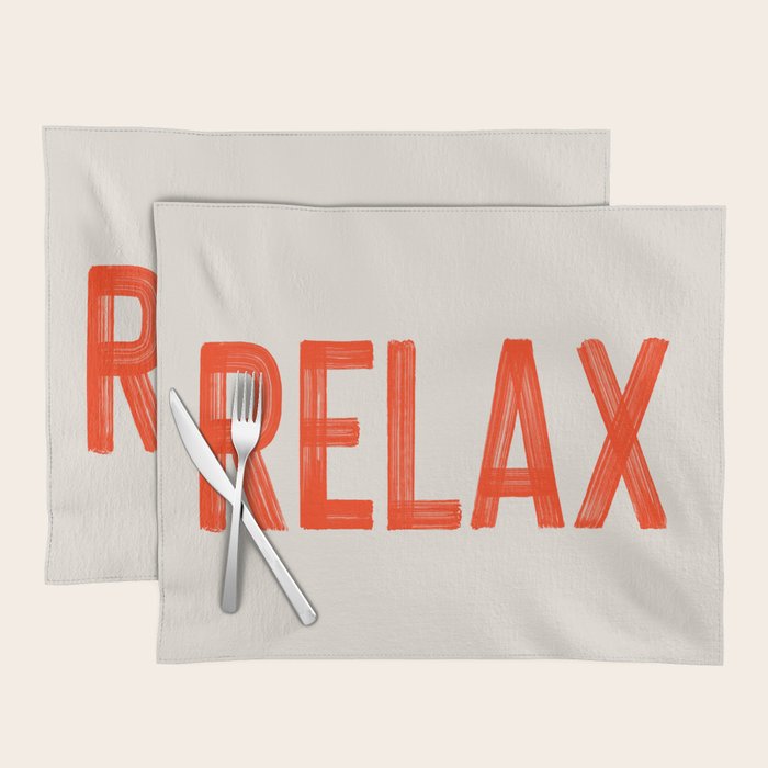Relax Placemat Gallery Image 1