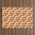 Boho Poppies Outdoor Rug Gallery Image 1