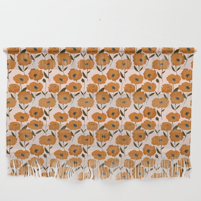 Boho Poppies Wall Hanging Gallery Image 1