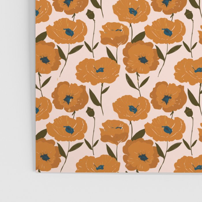 Boho Poppies Poster Gallery Image 3