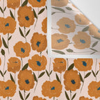 Boho Poppies Wall Tapestry Gallery Image 3