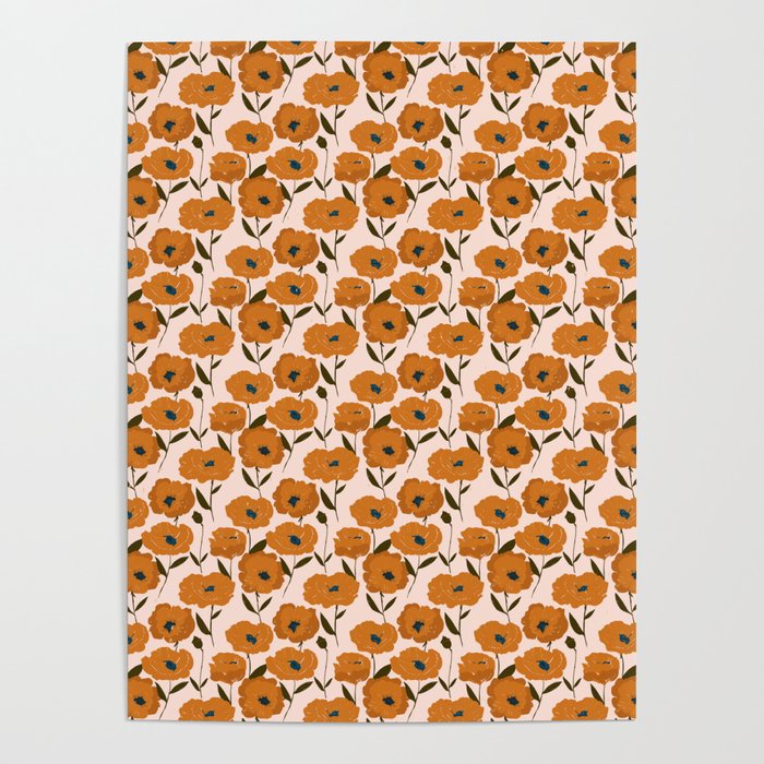 Boho Poppies Poster Gallery Image 4