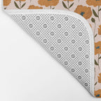 Boho Poppies Bath Mat Gallery Image 2