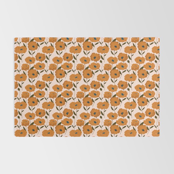 Boho Poppies Rug Gallery Image 2