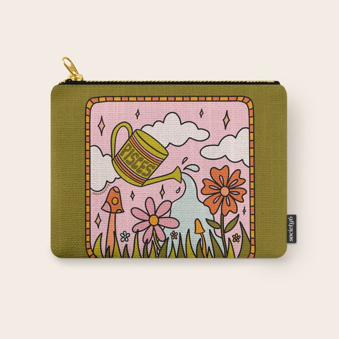 Pisces Garden Carry All Pouch Gallery Image 1