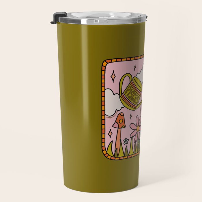 Pisces Garden Travel Mug Gallery Image 3
