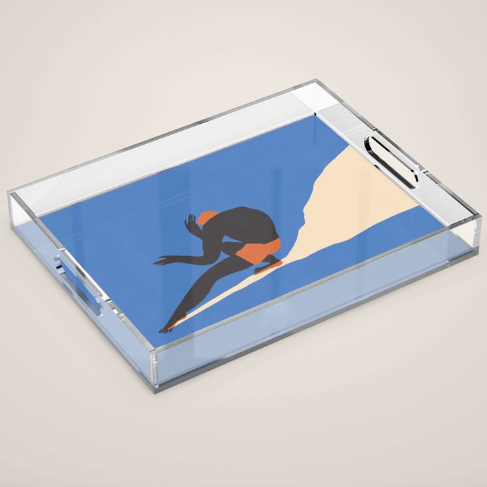 Surfer Acrylic Tray Gallery Image 1