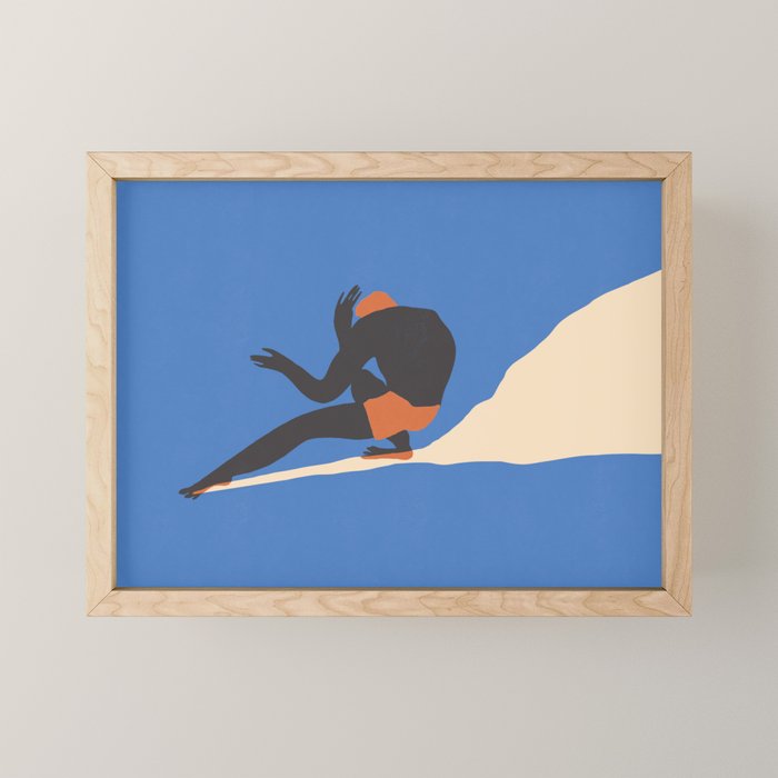Surfer Mini Art Print Gallery Image 1