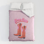 YEEE HAW Cowgirl Boots Comforter Gallery Image 6