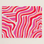 pink zebra stripes Jigsaw Puzzle Gallery Image 1