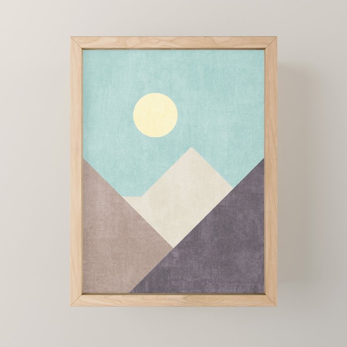 LANDSHAPES / Mountains - Day Mini Art Print Gallery Image 1