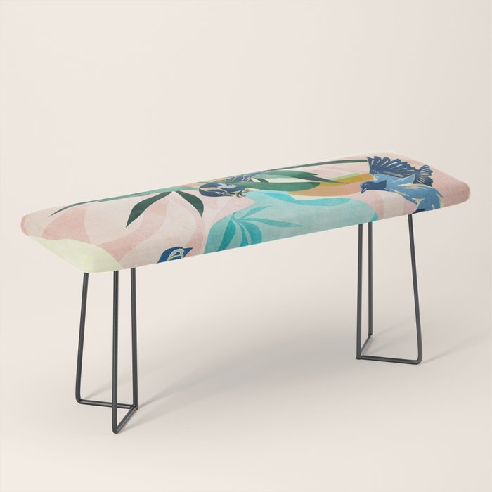 Vintage Vase Abstract Bench Gallery Image 1
