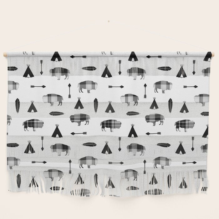 Buffalo Tribe Wall Hanging Gallery Image 1