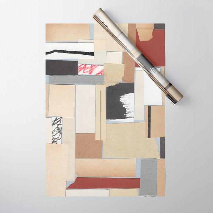 Textures of Time Wrapping Paper Gallery Image 1