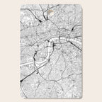 London White Map Cutting Board Gallery Image 1
