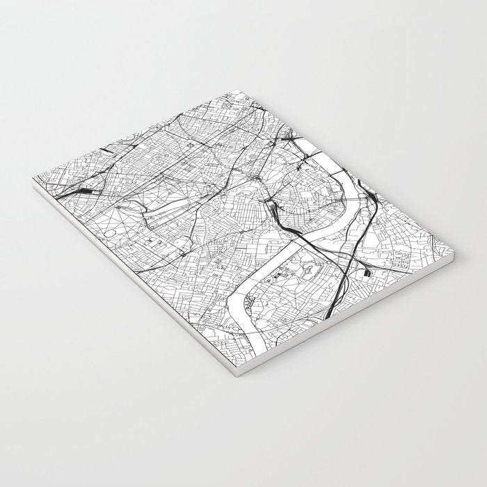 London White Map Notebook Gallery Image 3