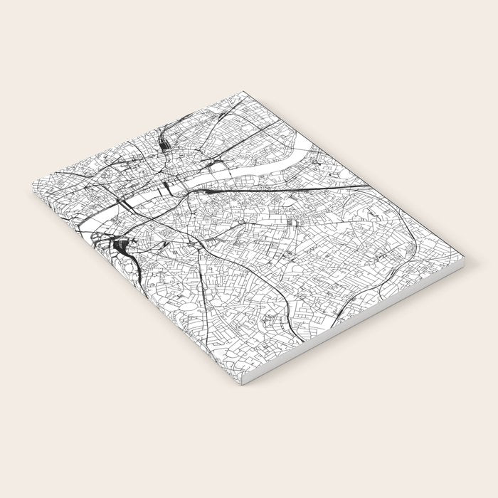 London White Map Notebook Gallery Image 1