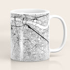 London White Map Coffee Mug Gallery Image 1