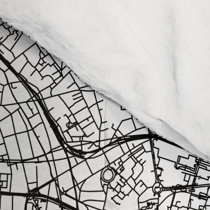 London White Map Comforter Gallery Image 4