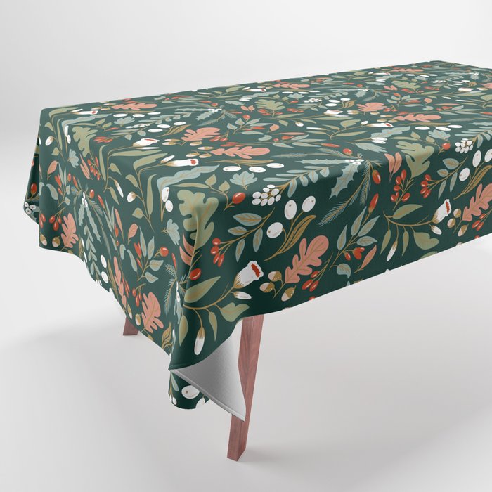 Happy Holidays Tablecloth Gallery Image 1