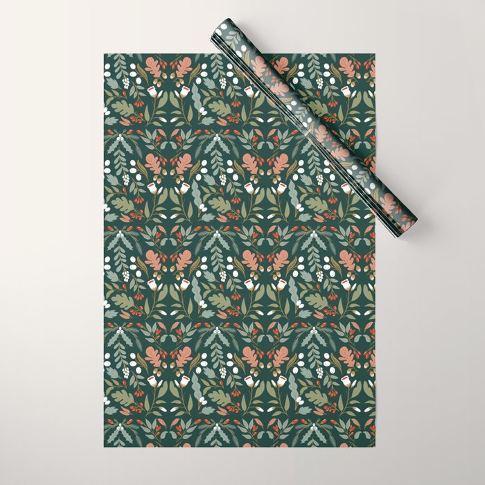Happy Holidays Wrapping Paper