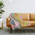 Zigzag pattern Throw Blanket Gallery Image 1