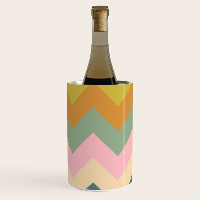 Zigzag pattern Wine Chiller Gallery Image 2