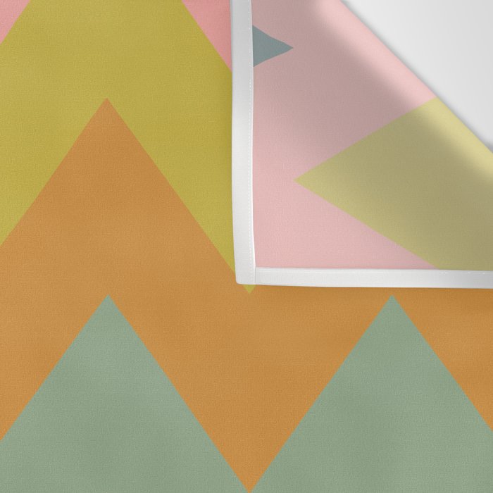 Zigzag pattern Wall Tapestry Gallery Image 3