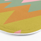 Zigzag pattern Bath Mat Gallery Image 3
