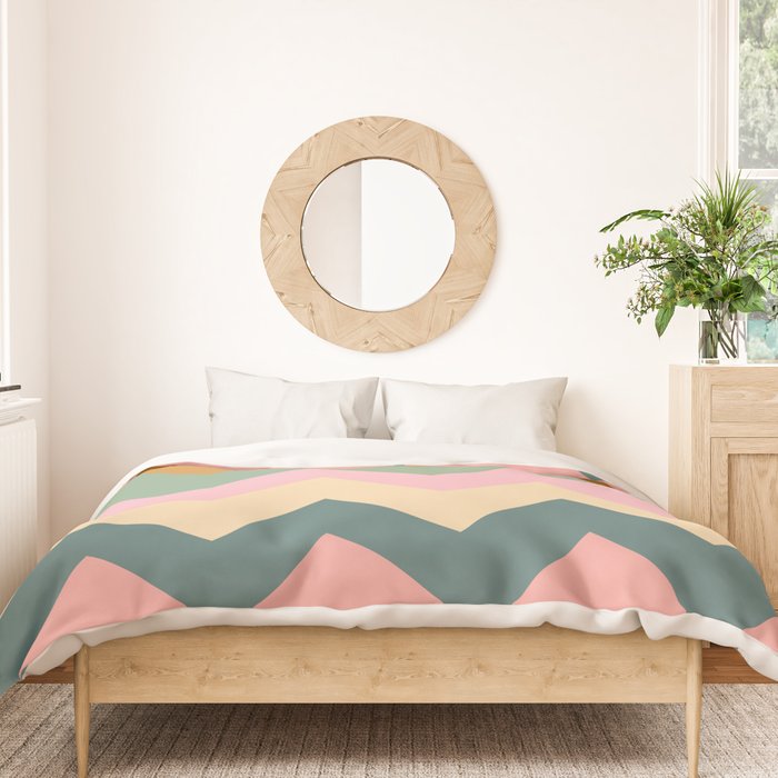 Zigzag pattern Duvet Cover Gallery Image 3