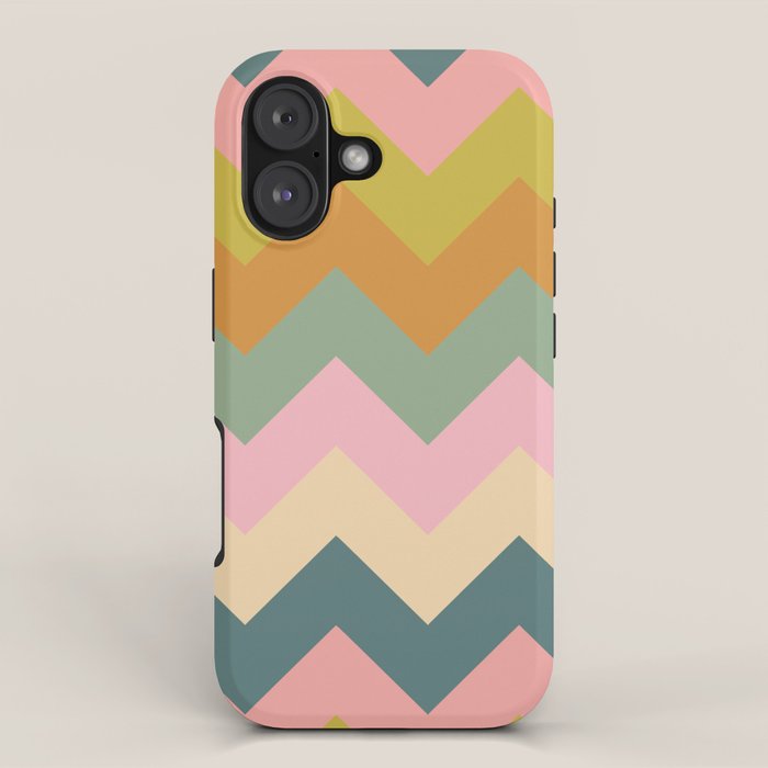 Zigzag pattern iPhone Case Gallery Image 1
