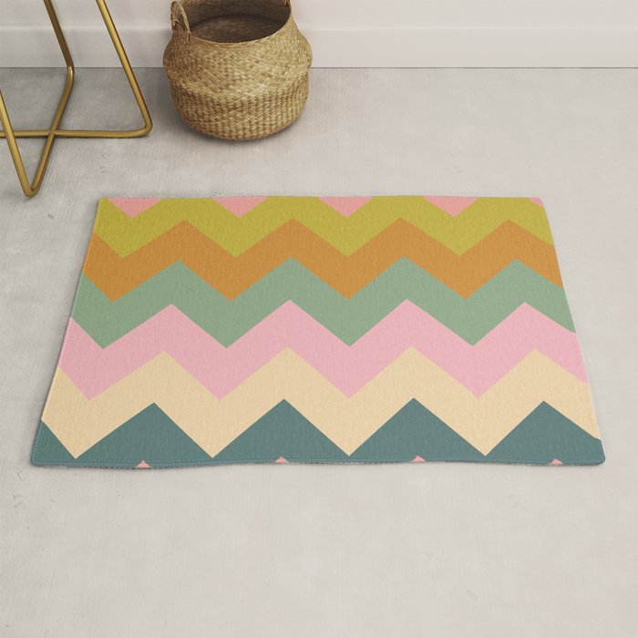 Zigzag pattern Rug Gallery Image 1