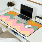 Zigzag pattern Desk Mat Gallery Image 2