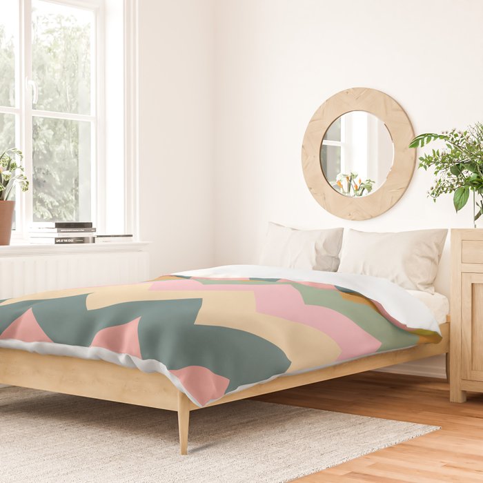 Zigzag pattern Duvet Cover Gallery Image 2