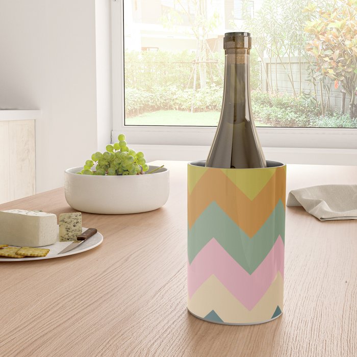 Zigzag pattern Wine Chiller Gallery Image 4