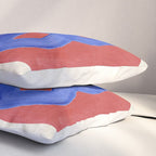 Blue Spiral Eclipse Pillow Sham Gallery Image 3