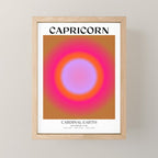 Capricorn Gradient Print Mini Art Print Gallery Image 1