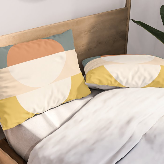 Abstract Geometric 02B Pillow Sham Gallery Image 2