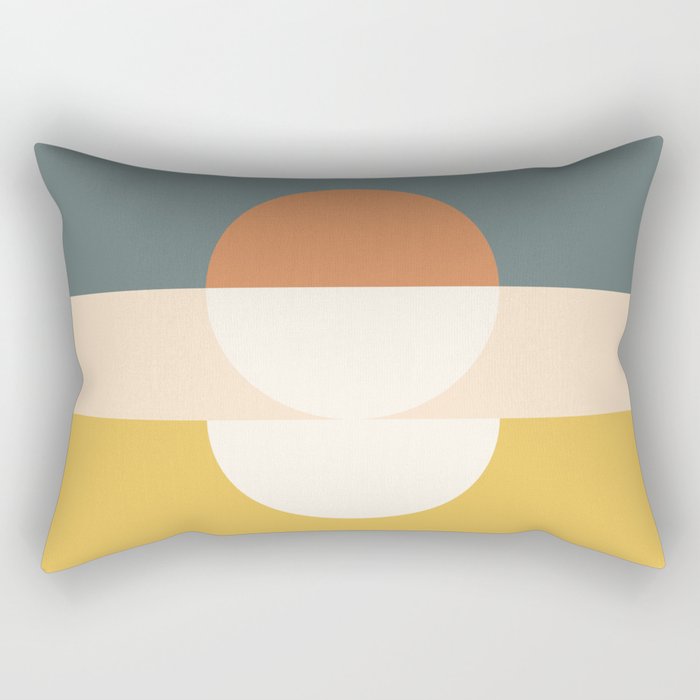 Abstract Geometric 02B Rectangular Pillow Gallery Image 1
