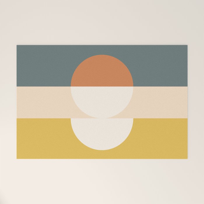 Abstract Geometric 02B Welcome Mat Gallery Image 1