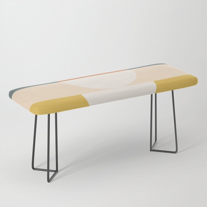 Abstract Geometric 02B Bench Gallery Image 1