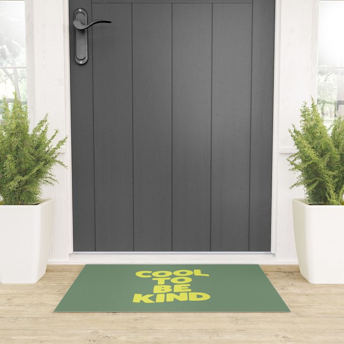 Cool to Be Kind Welcome Mat Gallery Image 3