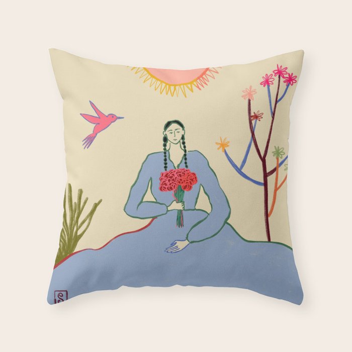 VIRGO Throw Pillow Gallery Image 1