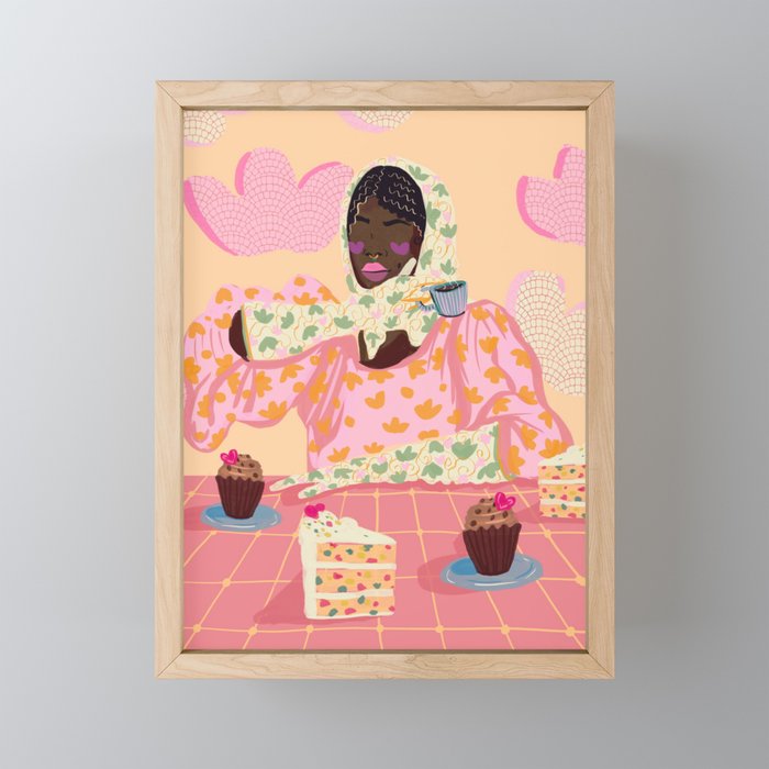Sweet and Elegant Mini Art Print Gallery Image 1