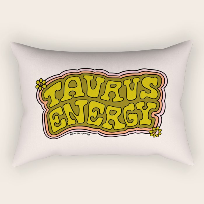 Taurus Energy Rectangular Pillow Gallery Image 2